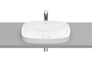 Roca Inspira SOFT – Умивалник за вграждане в плот 55×37×7.5см White бял FINECERAMIC® A327504000
