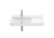 Roca ONA – Умивалник за стенен монтаж 80×46×16см Glossy White бял гланц A327689000