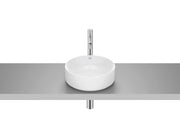 Roca Ona Умивалник Купа върху Плот Овална FINECERAMIC® Glossy White A32768J000 - Stonea.BG