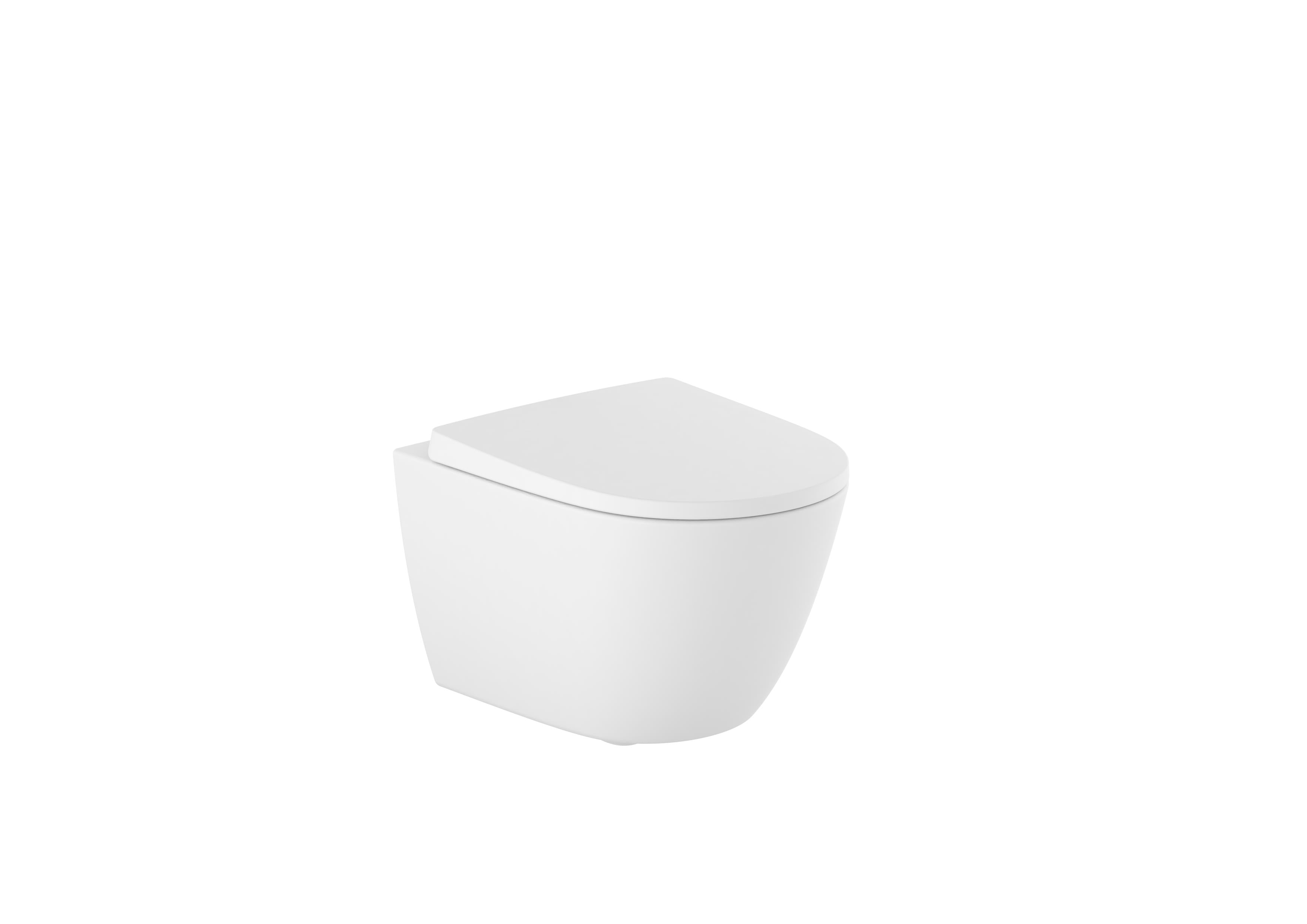 Roca Ona Окачена Компактна Тоалетна Чиния Rimless Glossy White A346688000 - Stonea.BG