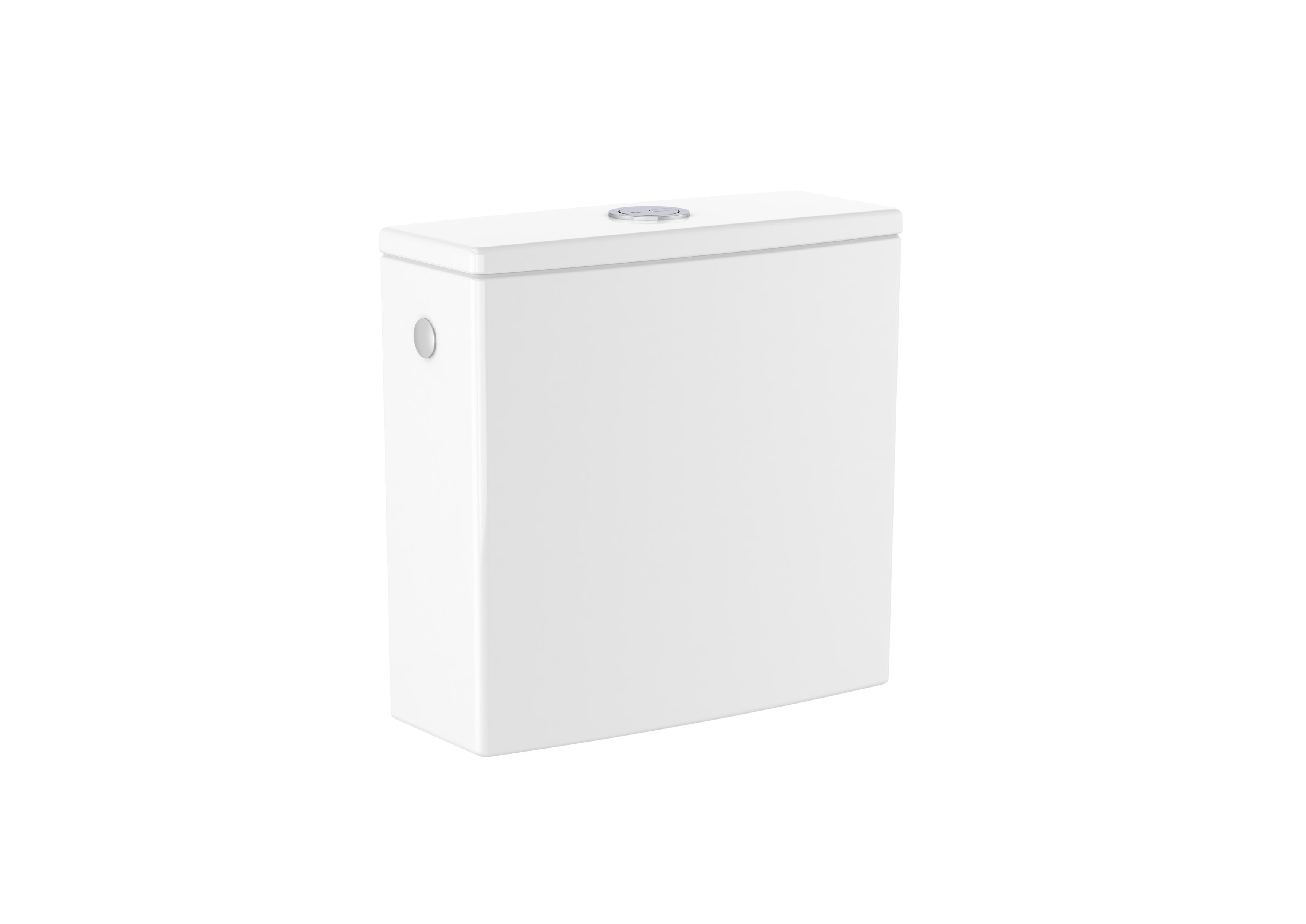 Roca Ona Тоалетно казанче двоен бутон 4.5/3л странично захранване Glossy White A341680000