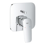 GROHE Cubeo Смесител вана/душ за вграждане без тяло Хром 10 177 80000 - Stonea.BG