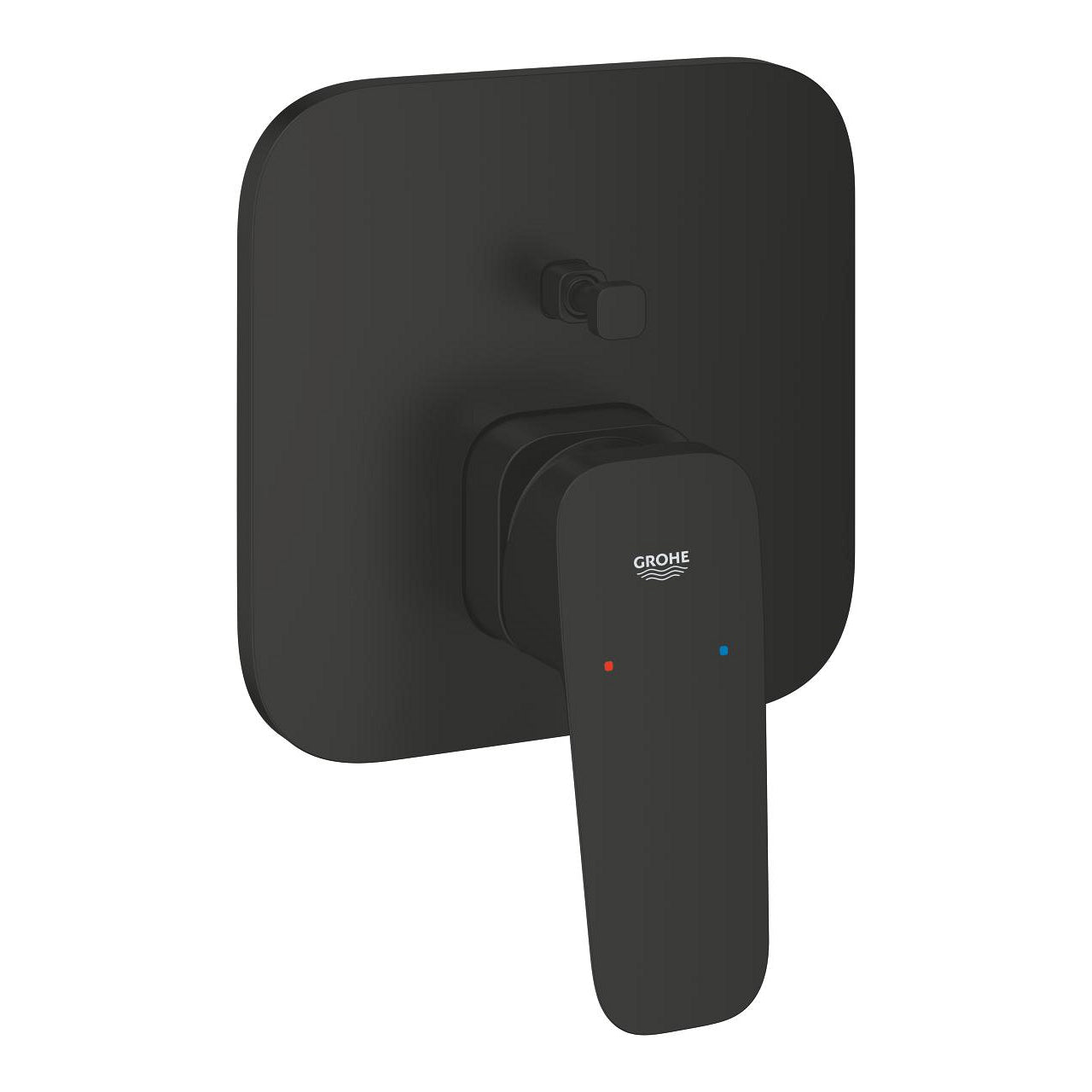 GROHE Cubeo Смесител вана/душ за вграждане без тяло Matte Black 10 177 82430 - Stonea.BG
