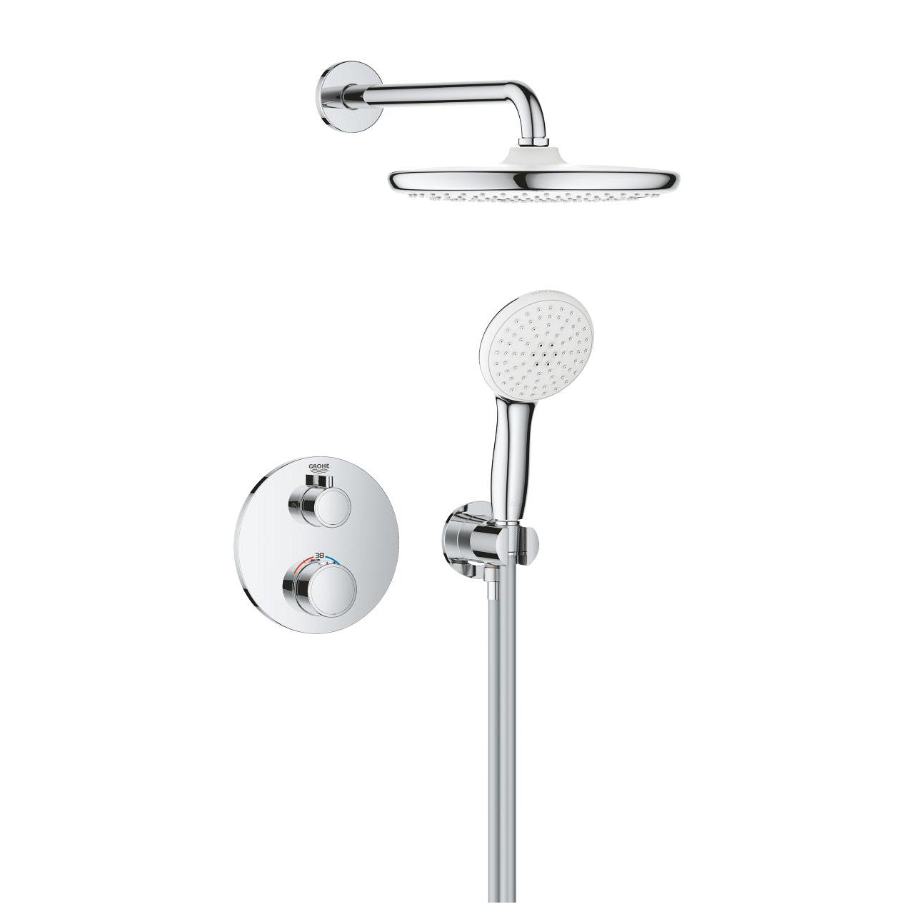 GROHE Комплект Tempesta 250 за Rapido Shower Frame 10 399 600 00 - Stonea.BG