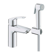 GROHE Eurosmart Комплект смесител умивалник с санитарен душ 23 124 003