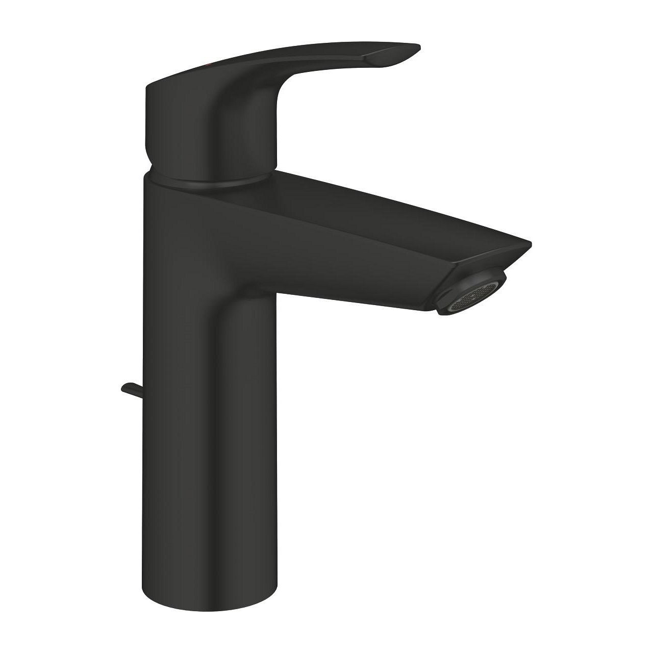 GROHE Eurosmart Смесител Умивалник M-размер с Изпразнител Matte Black 233222433 - Stonea.BG