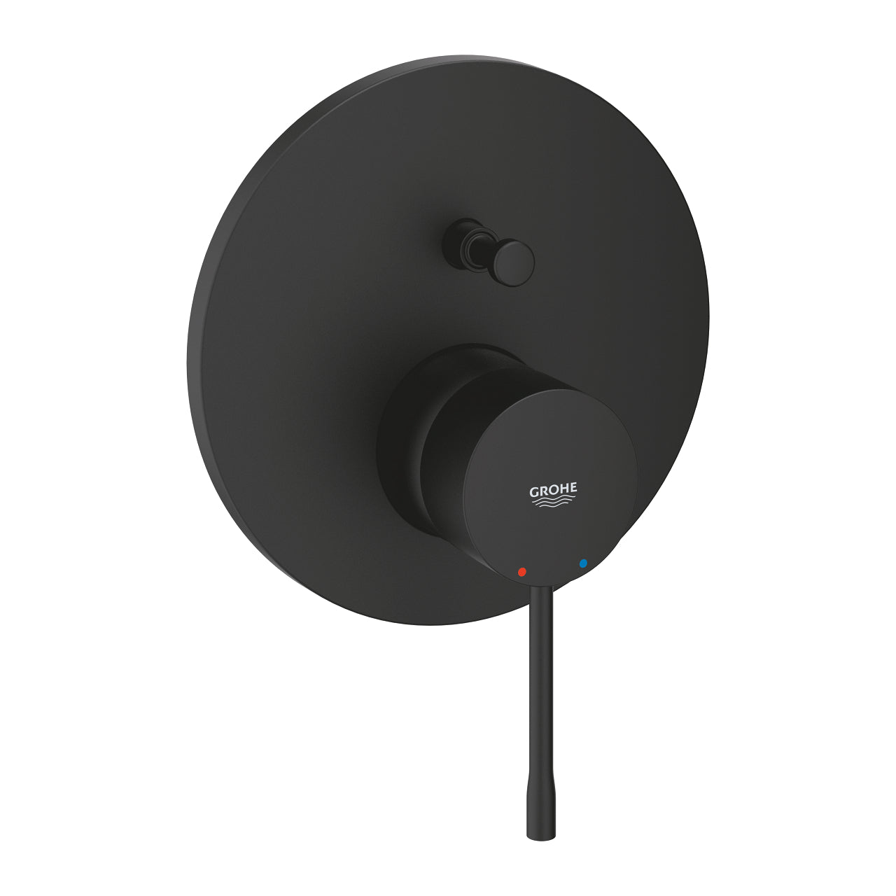 GROHE Essence I Смесител Вграждане Вана/Душ 2 Извода Matte Black 24167KF1 - Stonea.BG