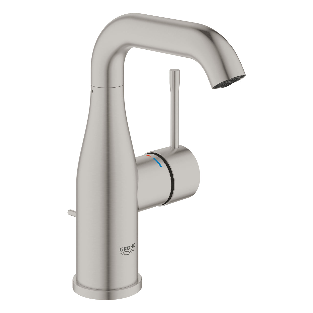 GROHE Eurosmart I Смесител Умивалник M-размер с Pop-up SuperSteel 24173DC1 - Stonea.BG