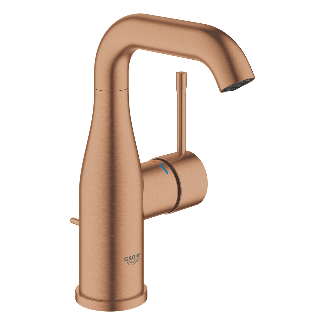 GROHE Essence Смесител Умивалник M с Тяло Brushed Warm Sunset 24173DL1 - Stonea.BG