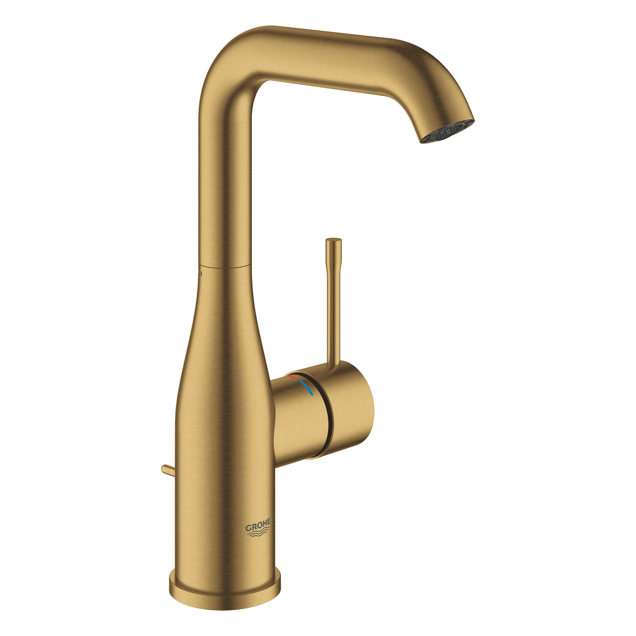 GROHE Essence Смесител Умивалник L с Тяло Brushed Cool Sunrise 24174GN1 - Stonea.BG