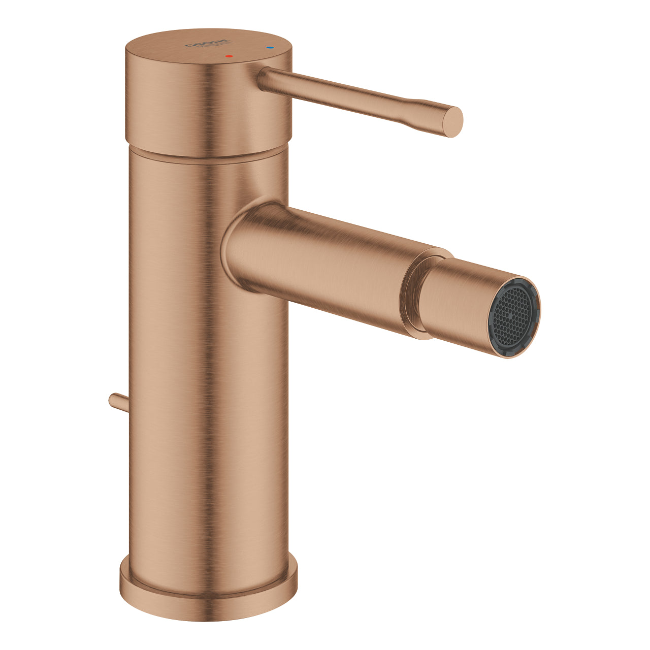GROHE Essence Смесител Биде с Pop-up Изпразнител Brushed Warm Sunset 24178DL1 - Stonea.BG