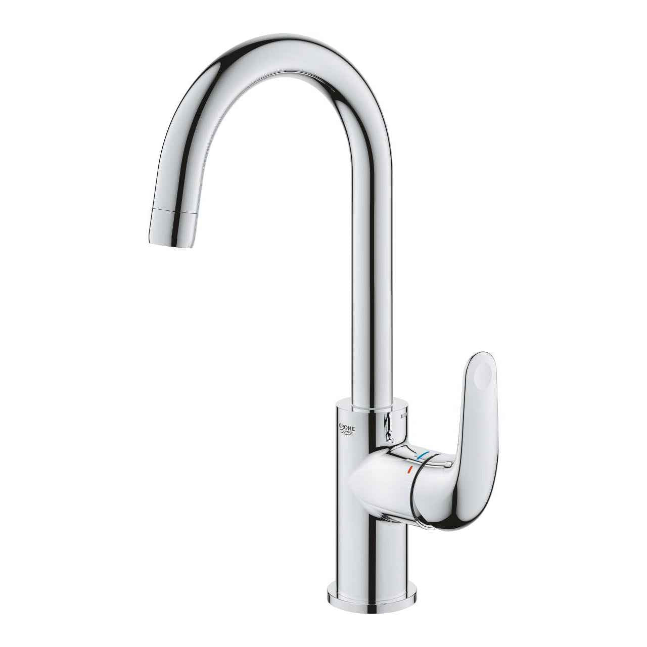 GROHE EuroEco Смесител за умивалник L-размер с изпразнител 24 272 001