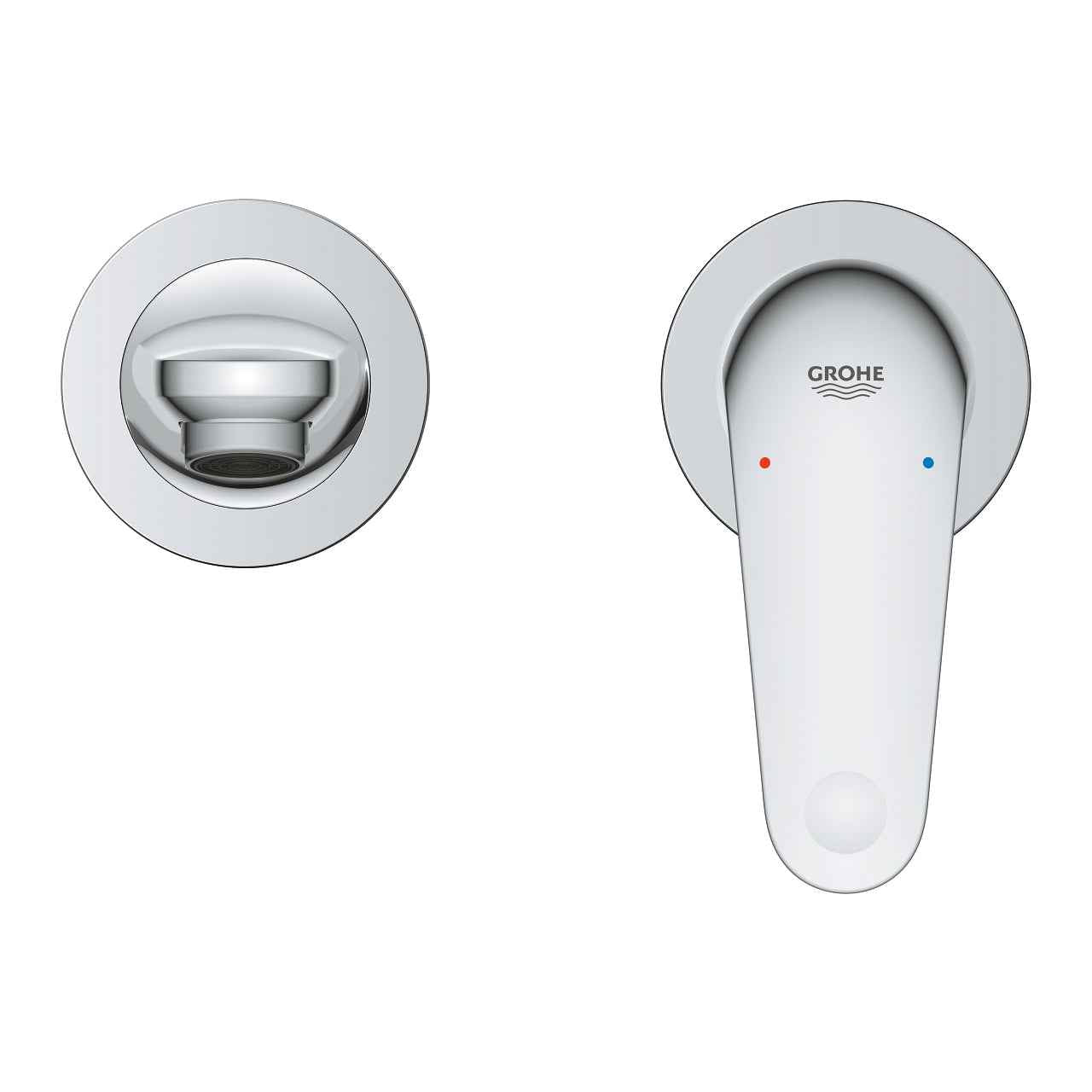 GROHE EuroEco Смесител за умивалник M-размер без тяло за вграждане 24 274 001