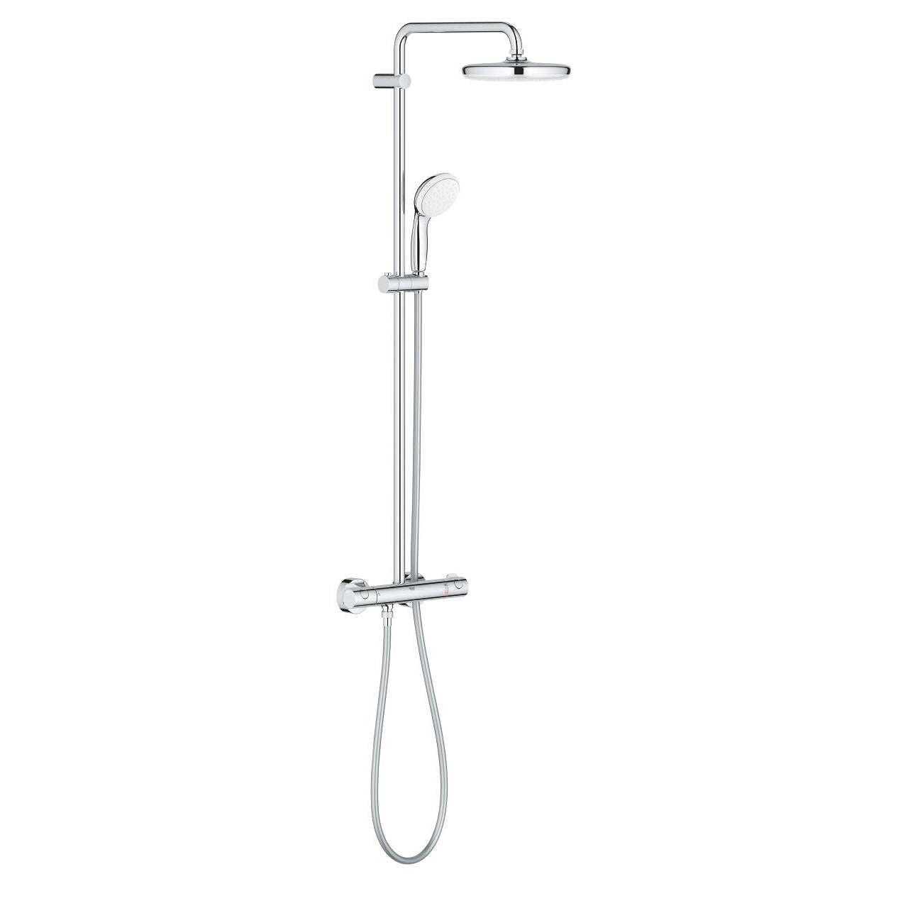 GROHE BauClassic 210 Душ Система с Термостат + Tempesta Rain 26 699 000 - Stonea.BG