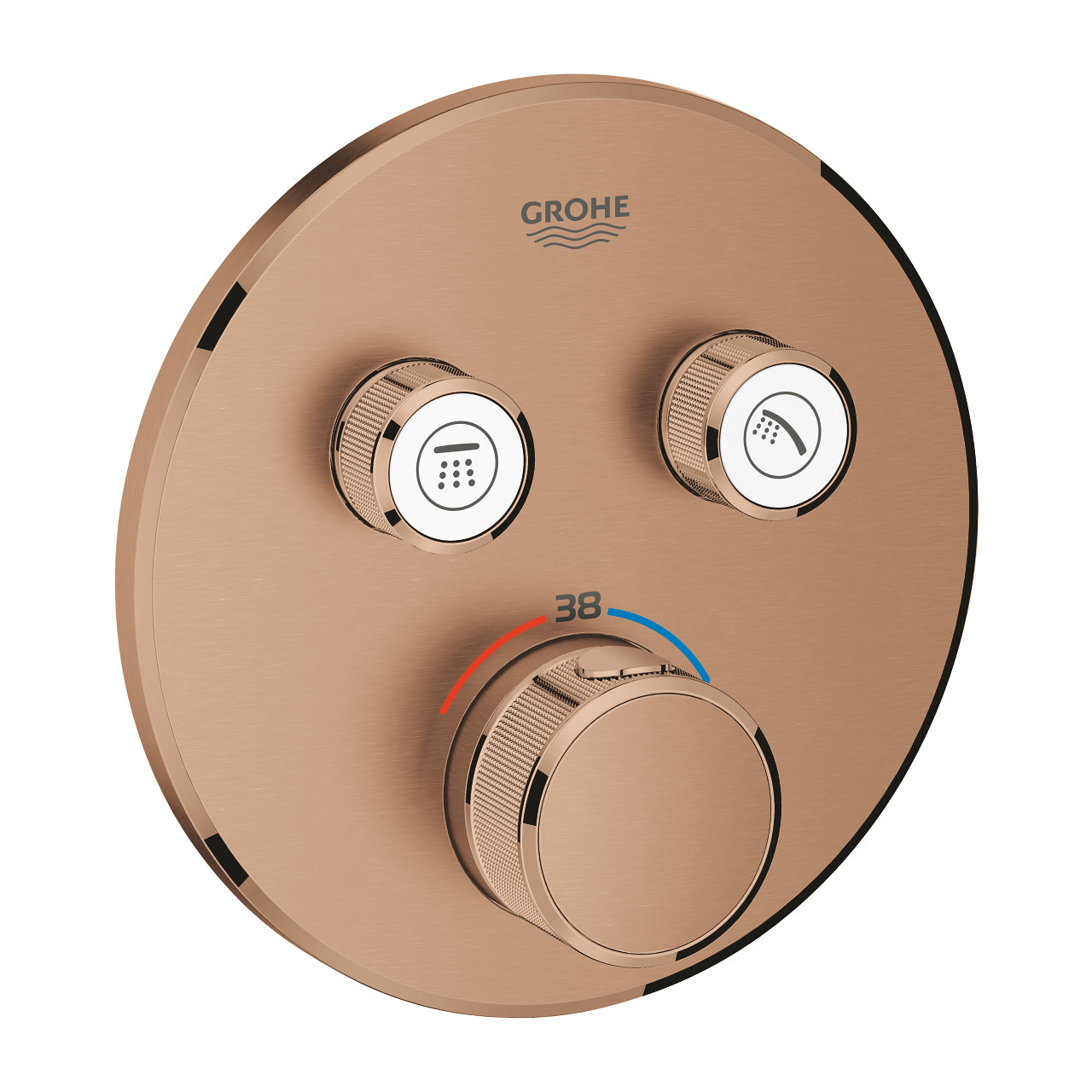 GROHE Grohtherm SmartControl Термостат Вграждане Без Тяло Brushed Warm Sunset 29119DL0 - Stonea.BG