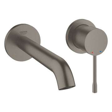 GROHE Essence I Смесител Умивалник M Двойна Без Тяло Brushed Hard Graphite 29192AL1 - Stonea.BG