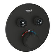 GROHE Grohtherm SmartControl Термостат Вграждане 2 Извода Matte Black 29507KF0 - Stonea.BG