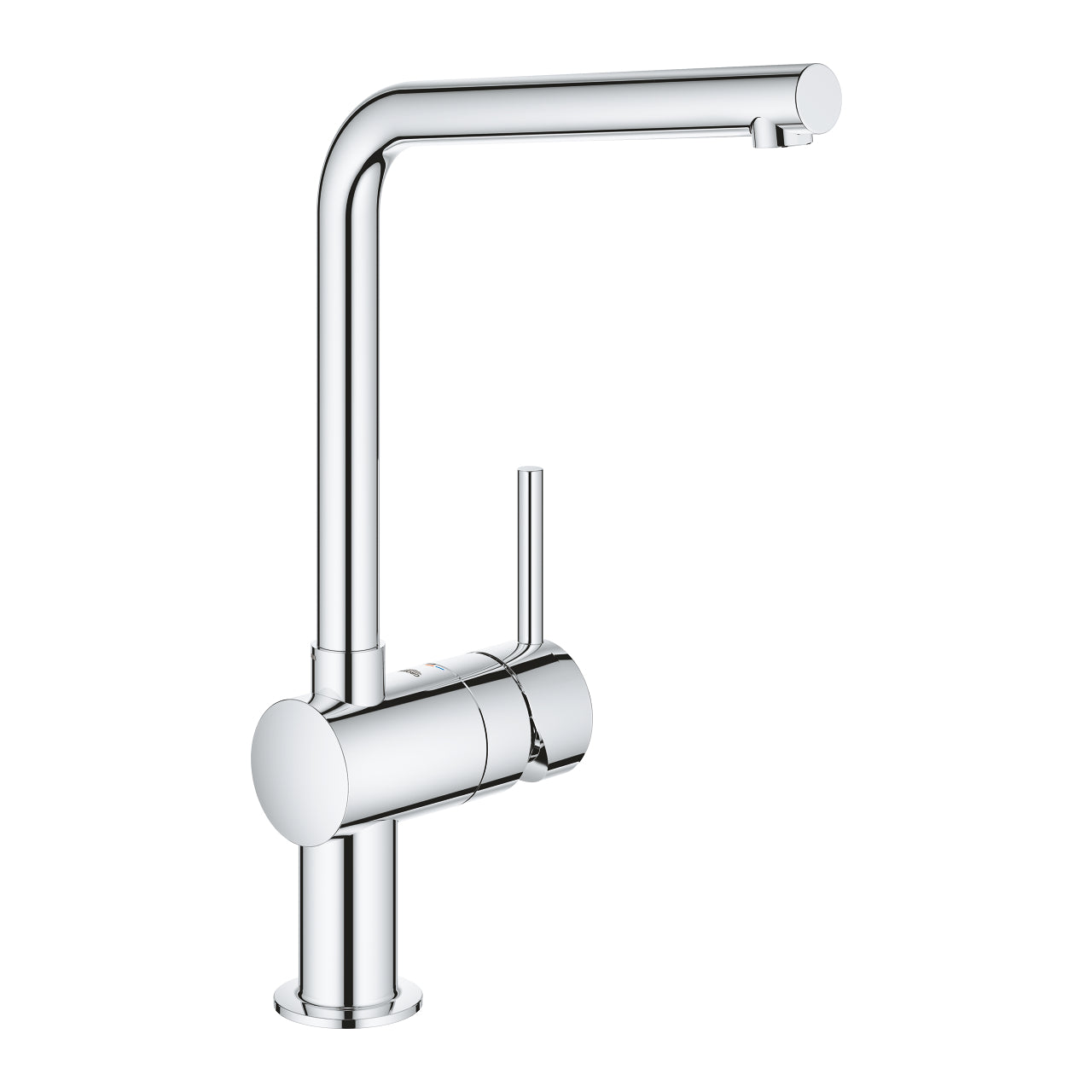 GROHE Minta Кухненски Смесител L-чучур Завърта 0°/150°/380° Chrome 31375000 - Stonea.BG