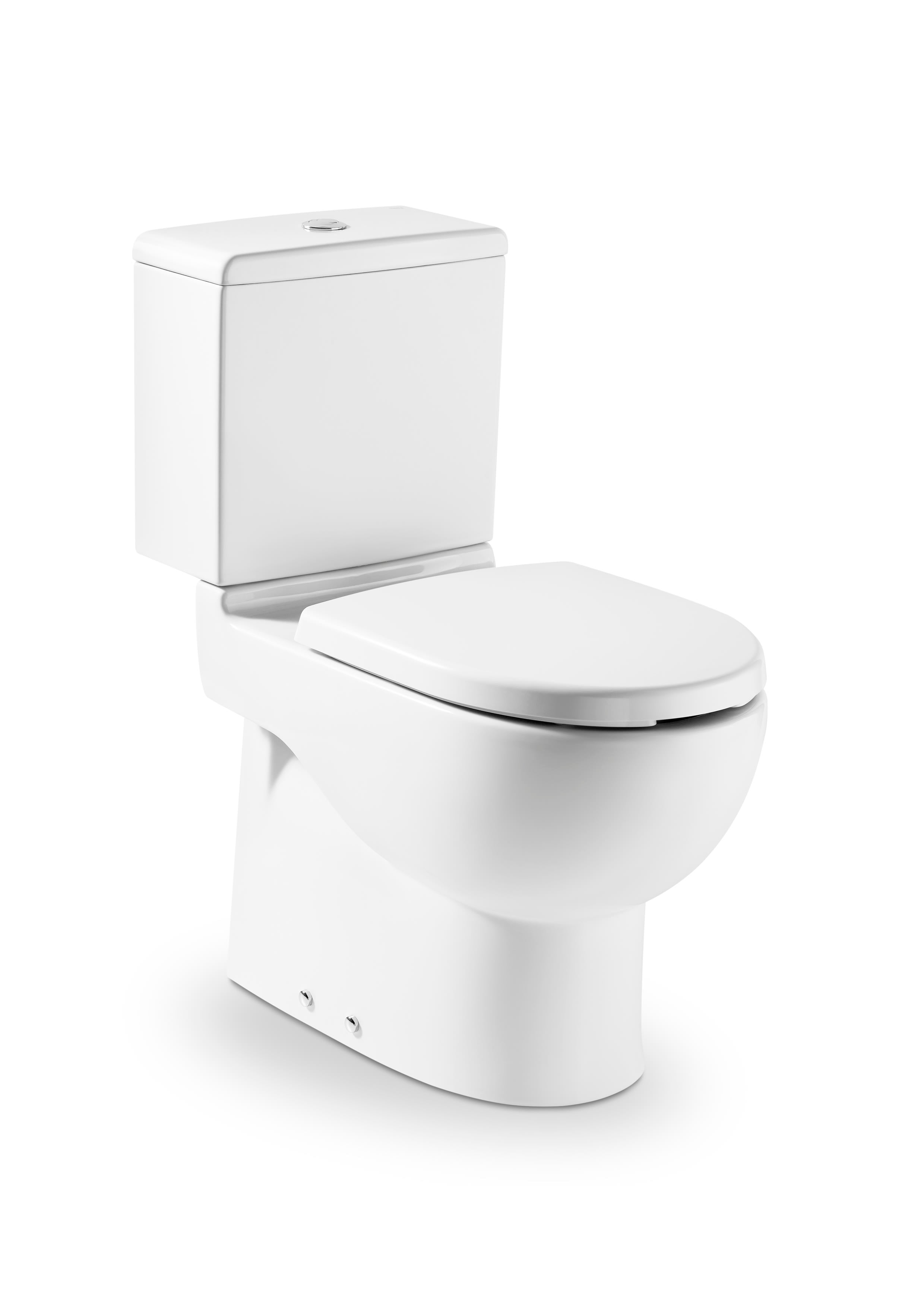 Roca Meridian Тоалетна Чиния за Моноблок Двойно Оттичане Специална Височина White A34224H000 - Stonea.BG