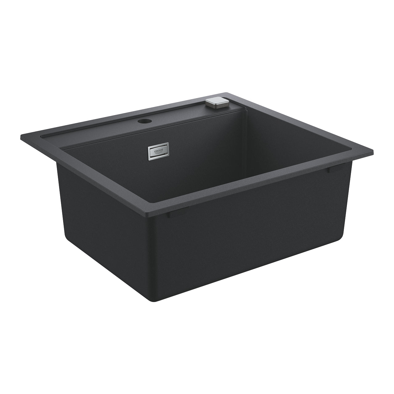 GROHE K700 Композитна Кухненска Мивка 1 Купа 56x51cm Granite Black 31651AP0 - Stonea.BG