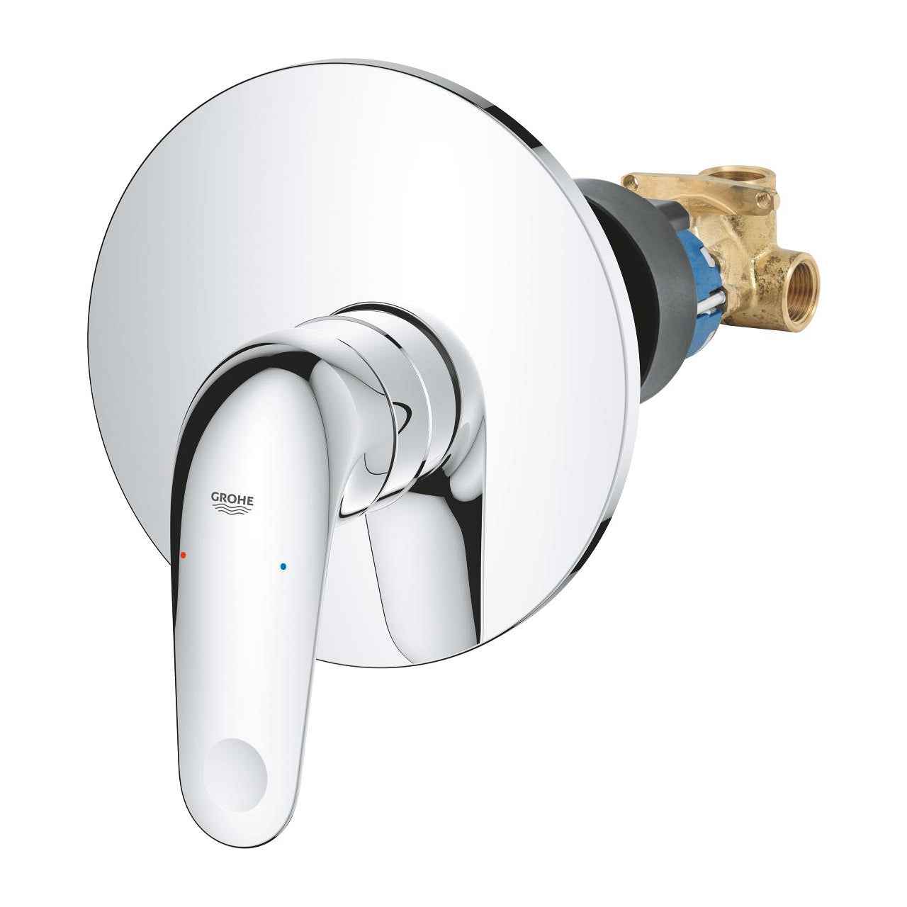 GROHE EuroEco Смесител за душ с тяло за вграждане 32 742 001
