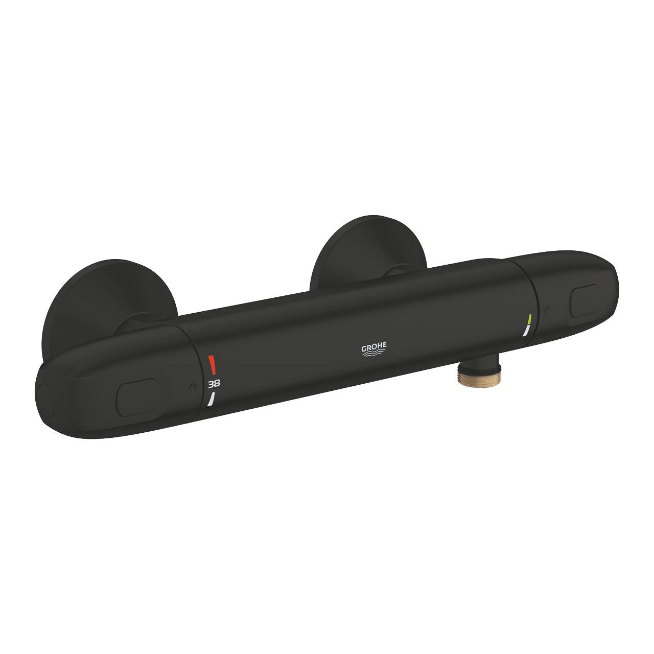 GROHE Grohtherm 1000 Термостатен Смесител за Душ Matte Black 348142433 - Stonea.BG