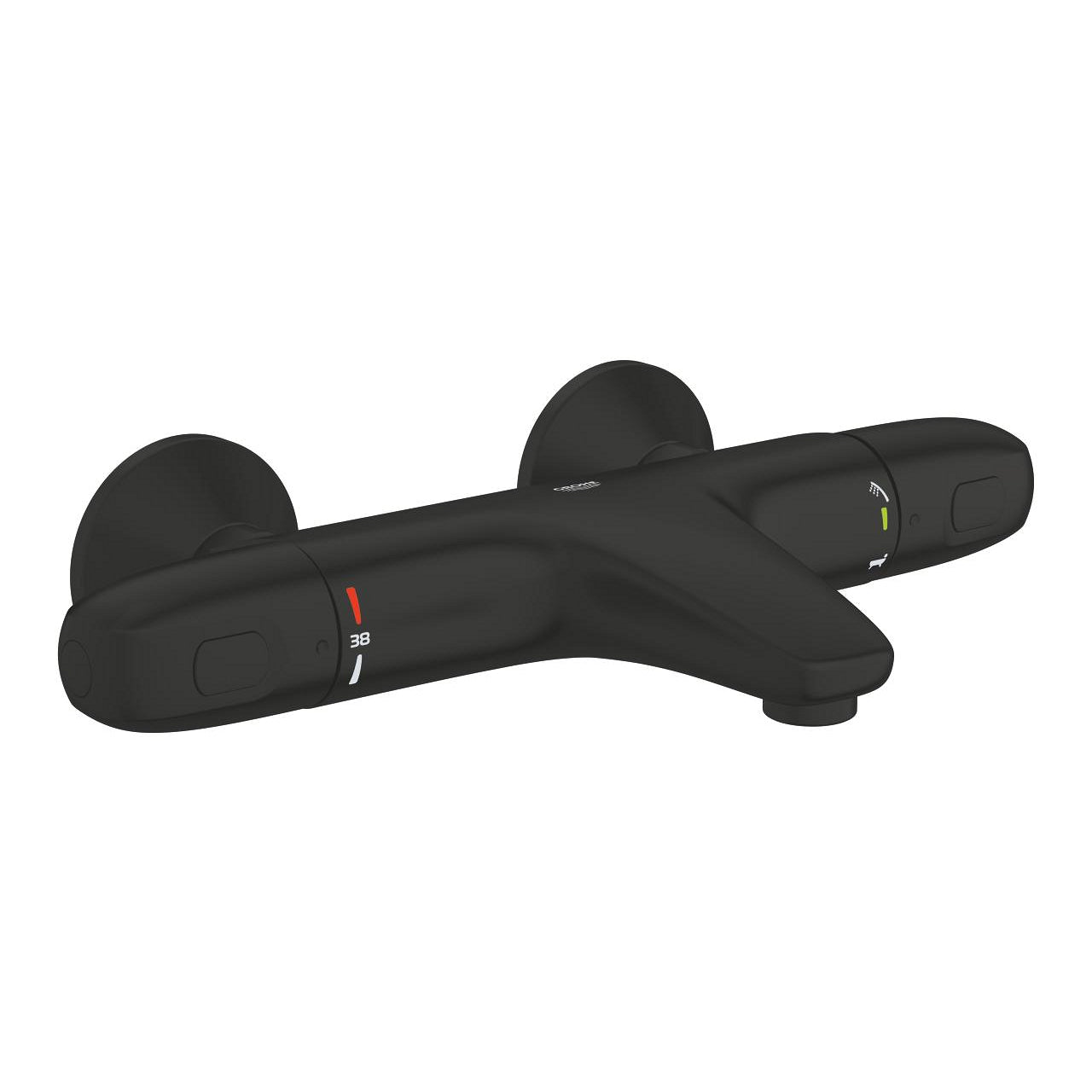 GROHE Grohtherm 1000 Термостат за Вана/Душ Matte Black 348162433 - Stonea.BG