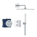 GROHE Grohtherm + Rainshower mono 310 Cube Комплект вграждане 34 870 000 - Stonea.BG