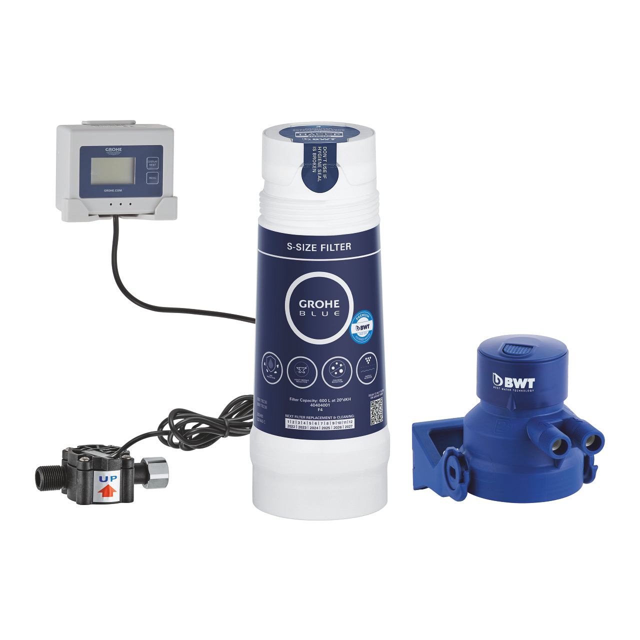 GROHE Blue Pure Minta Смесител Филтрирана Вода + Филтър S Matte Black 30590KF0+40438001 - Stonea.BG