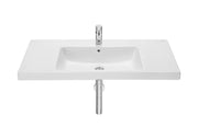 Roca The Gap Умивалник с интегриран плот стенен 100×46см White A3270MA000