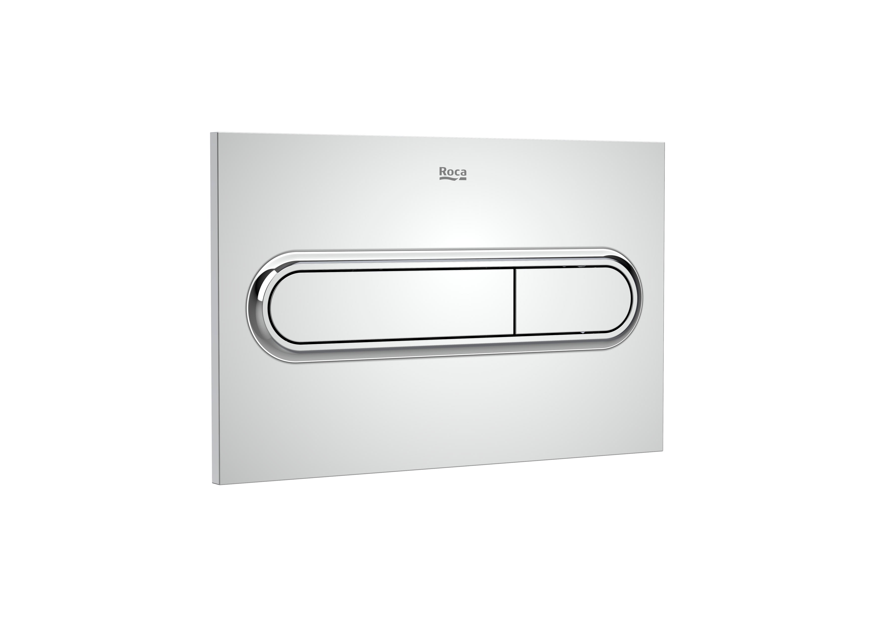 Roca Duplo One PL1 Двоен бутон за WC Chrome A890195001