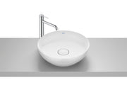 Roca Bol – Овален умивалник върху плот 42.5×42.5×13см White бял FINECERAMIC® A32787M000