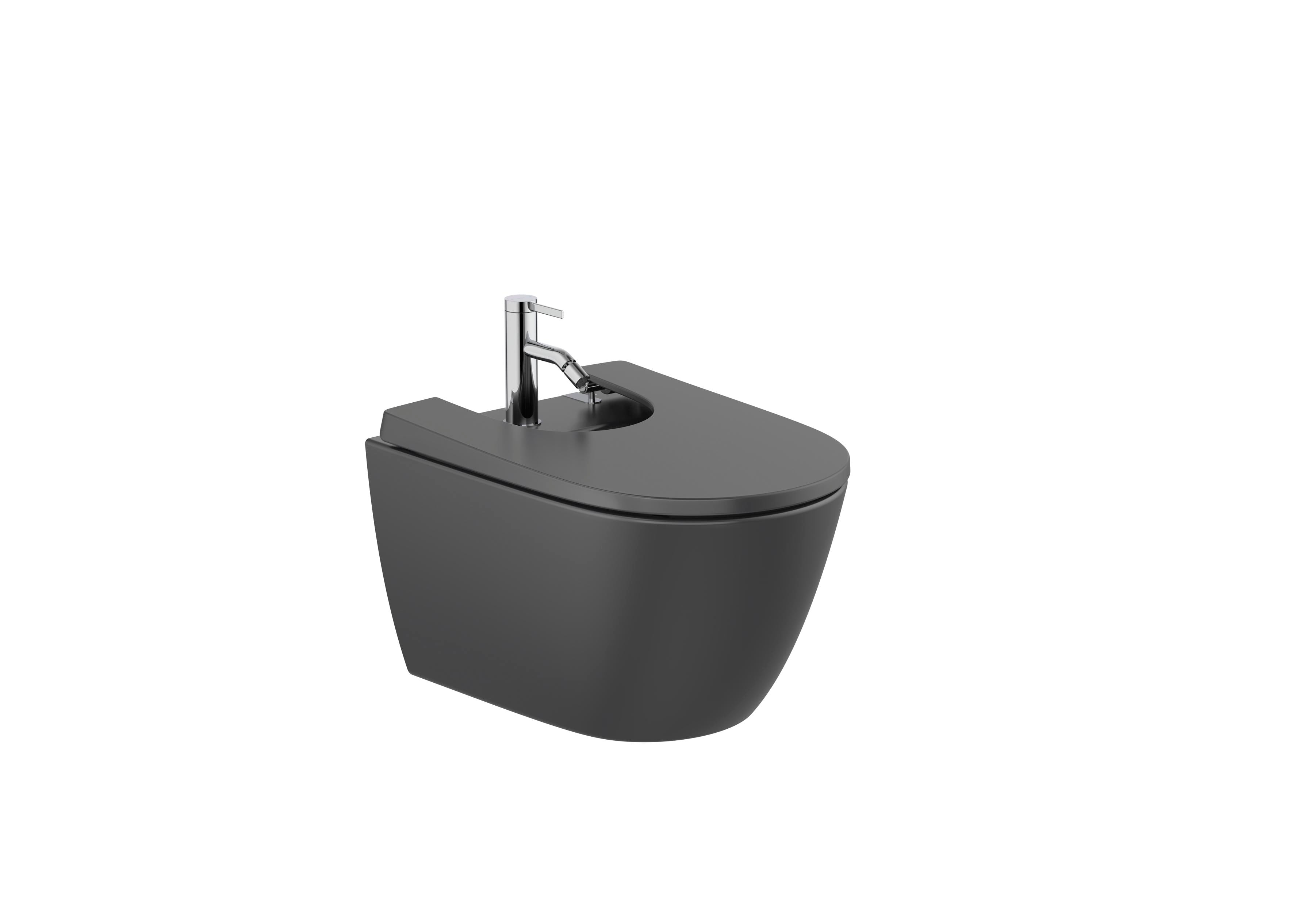 Roca Ona Окачено Биде Стенен Монтаж Glossy White A357685000 - Stonea.BG