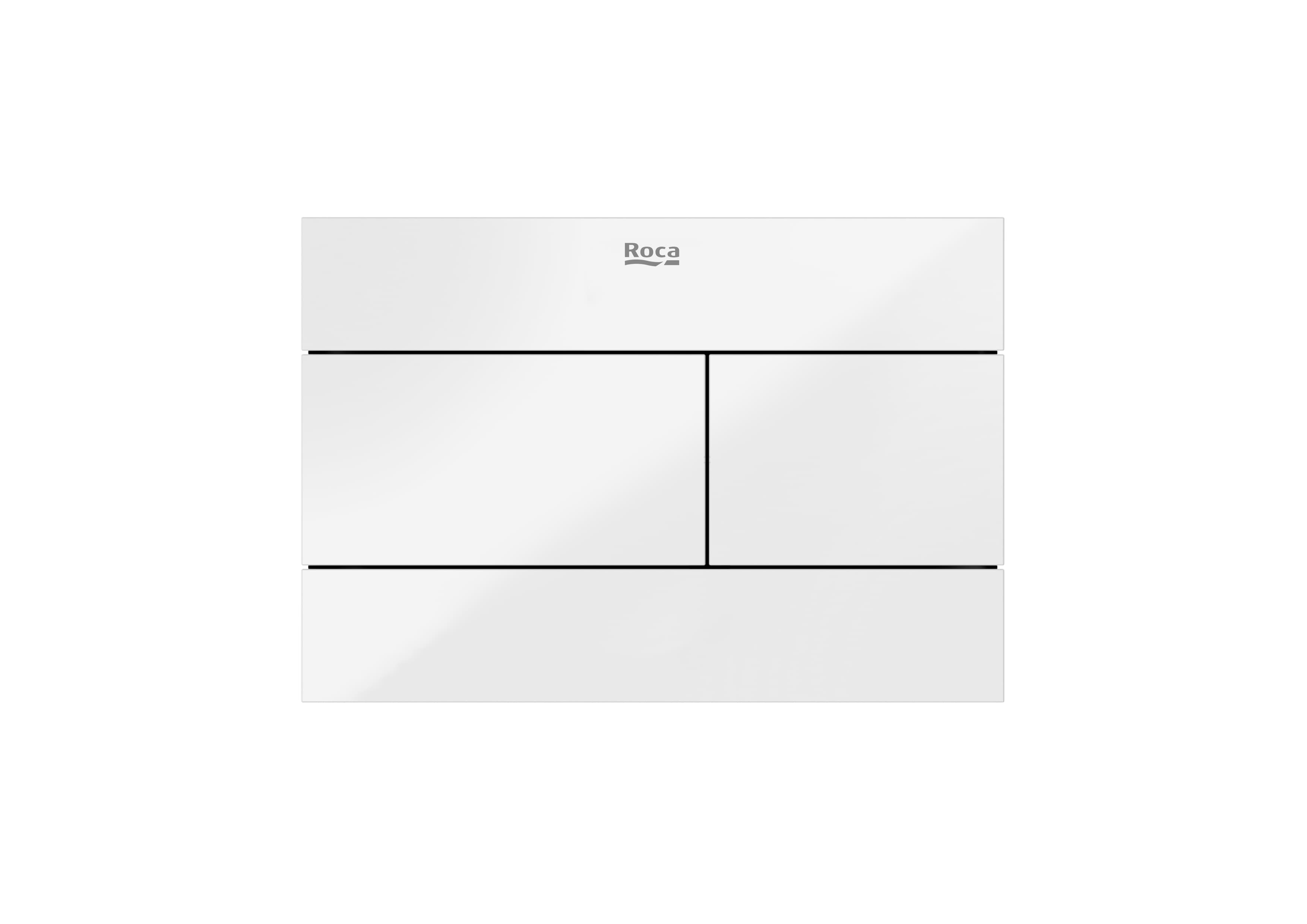 Roca Duplo S PS2 Двоен бутон за WC White A890224300