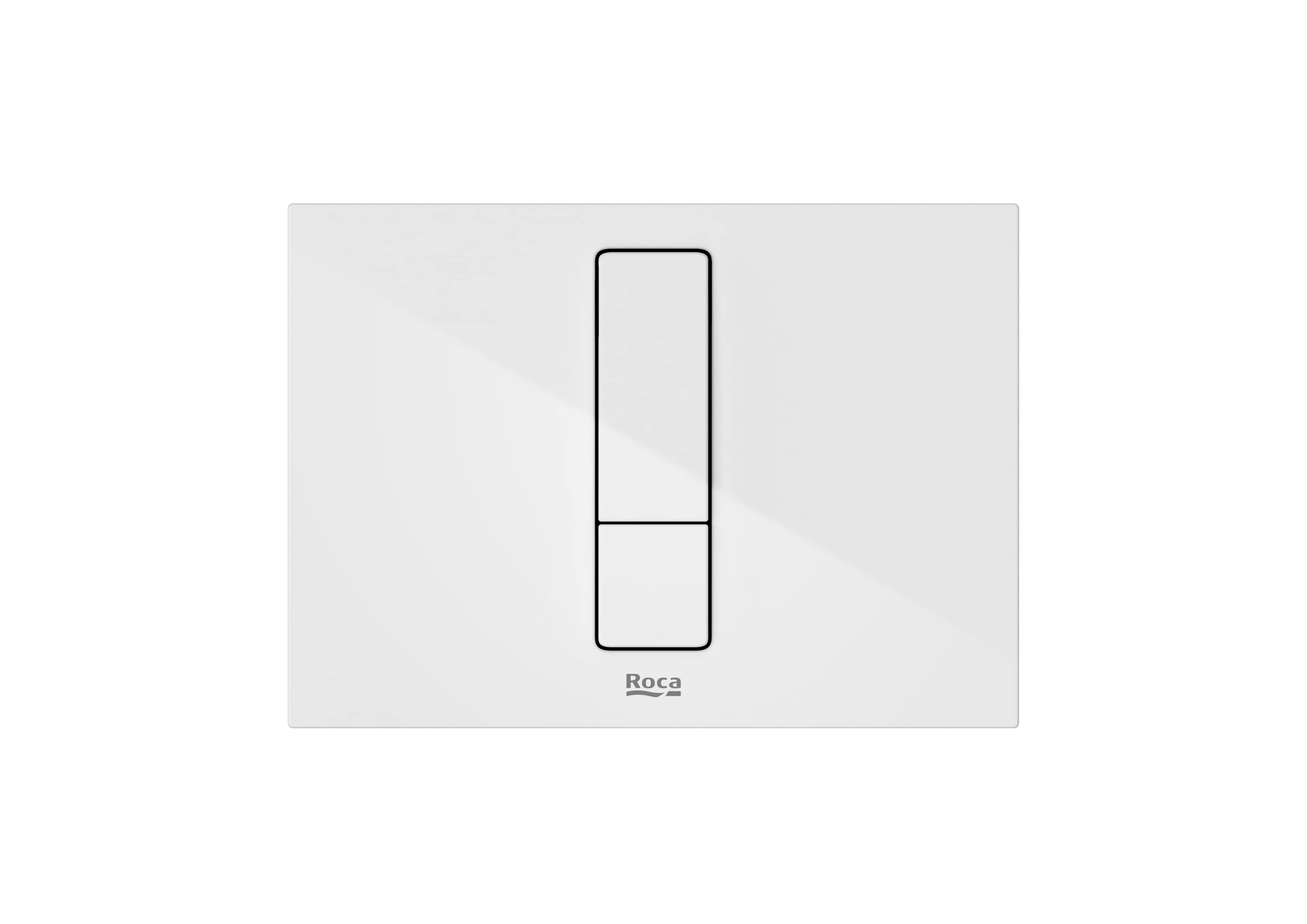 Roca Duplo S PS4 Двоен бутон Matt White A890221307