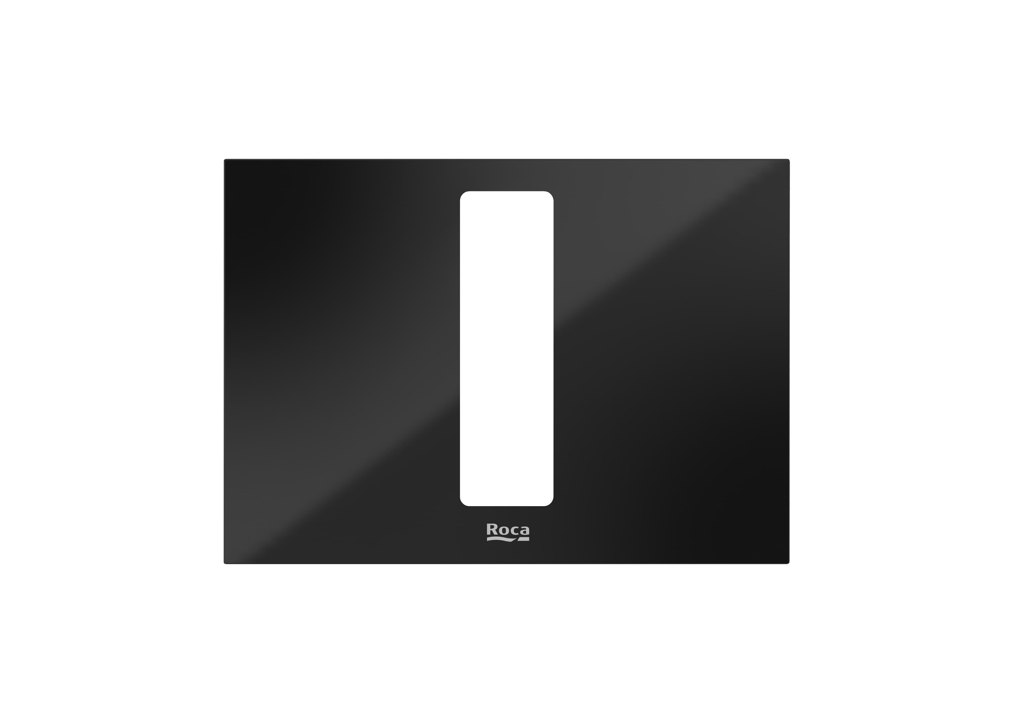 Roca Duplo S PS4 Преден панел за бутон за натискане White Glass A890521399