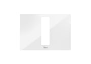 Roca Duplo S PS4 Преден панел за бутон за натискане White Glass A890521399