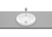 Roca The Gap Умивалник за Вграждане в Плот Овална Кръгла White A3270Y3000 - Stonea.BG