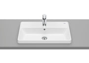 Roca The Gap – Умивалник за вграждане в плот 60×39×4см White бял интегриран плот 1 отвор A3270YA000