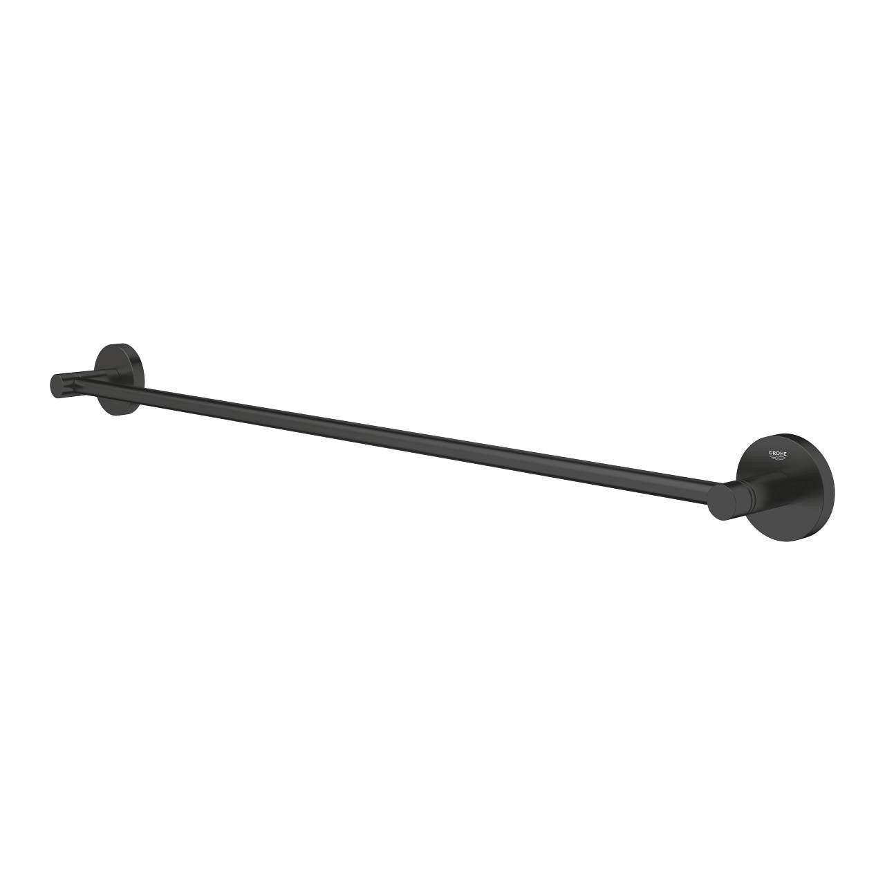 GROHE Essentials Закачалка за Хавлии 654мм Matte Black 1022512430 - Stonea.BG