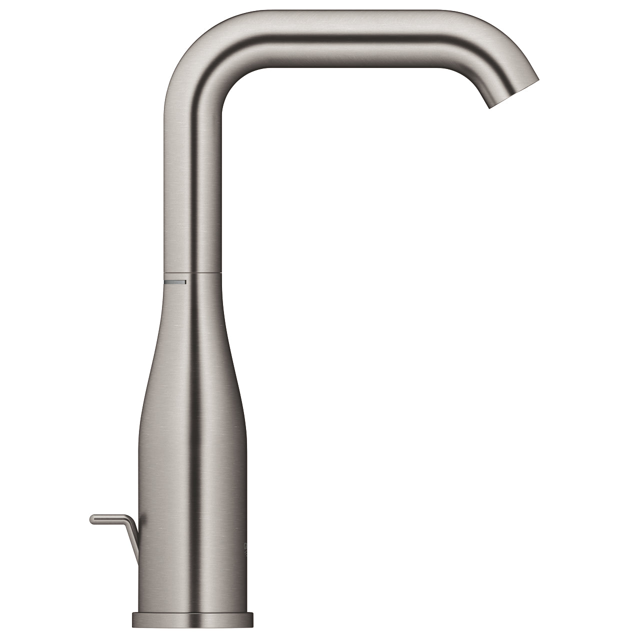 GROHE Essence I Смесител Умивалник L с Pop-up Вграждане Brushed Hard Graphite 24174AL1 - Stonea.BG