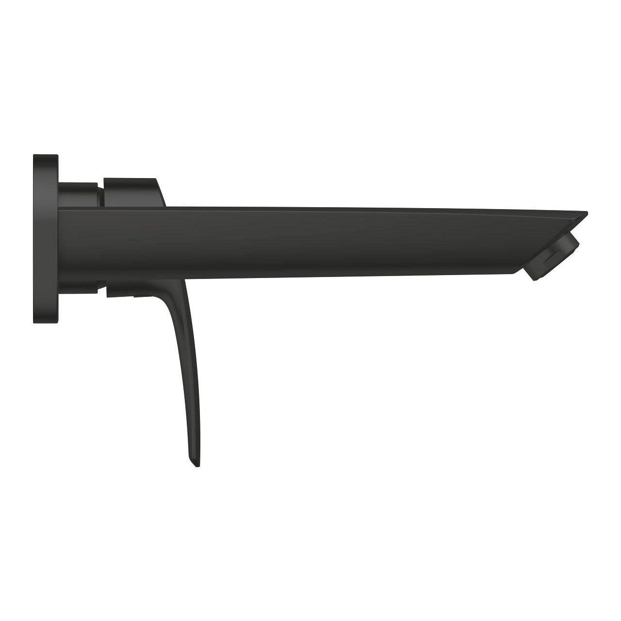 GROHE Eurosmart Стенен Смесител Умивалник M-размер Matte Black 293382433 - Stonea.BG
