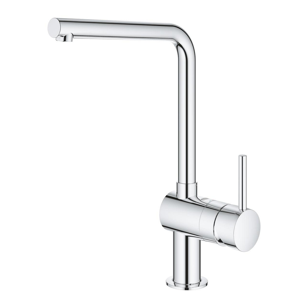 GROHE Minta Кухненски Смесител L-чучур Завърта 0°/150°/380° Chrome 31375000 - Stonea.BG