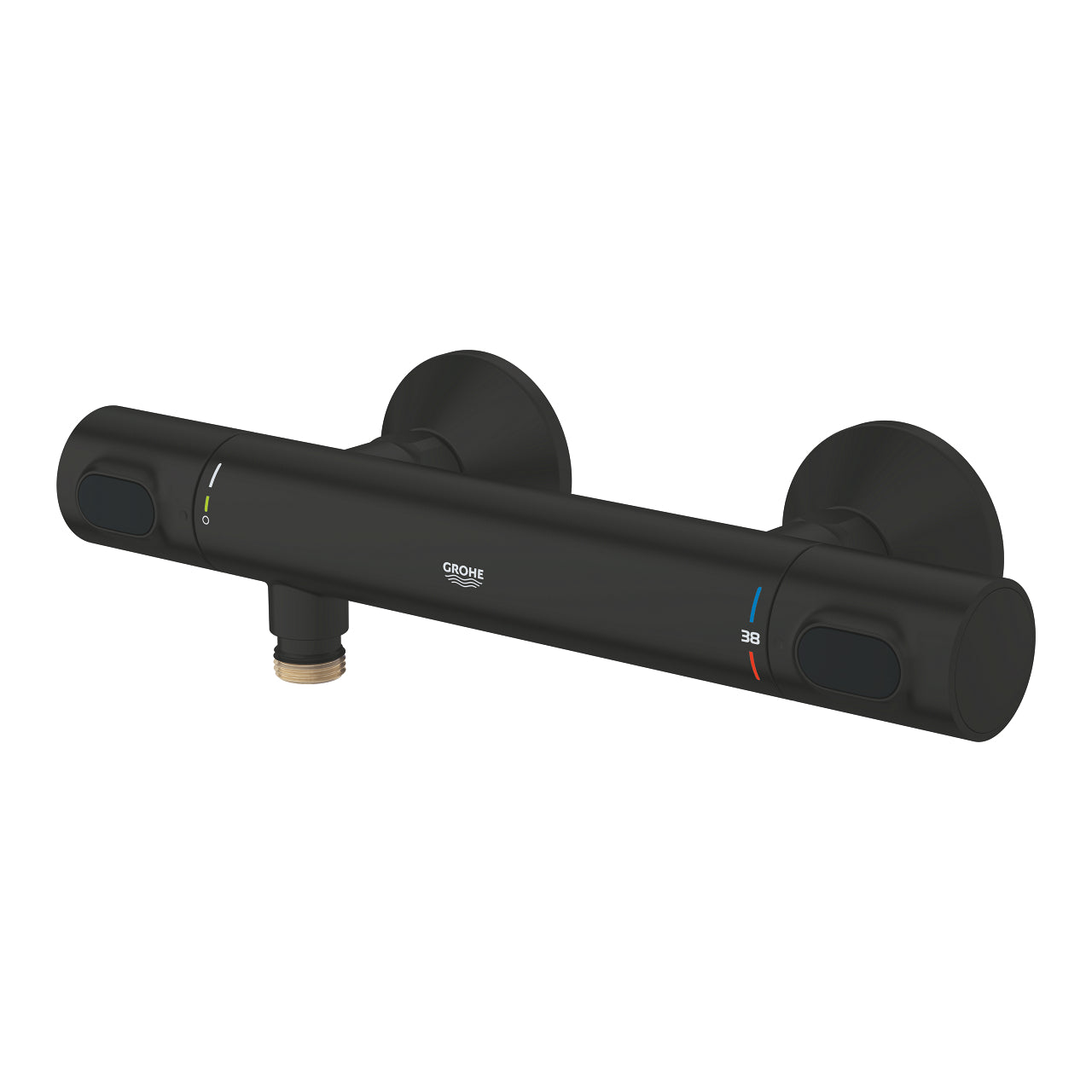 GROHE Grohtherm 500 Термостатен Смесител за Душ Matte Black 347932430 - Stonea.BG