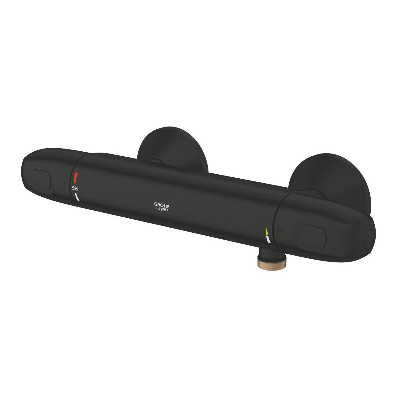 GROHE Grohtherm 1000 Термостатен Смесител за Душ Matte Black 348142433 - Stonea.BG