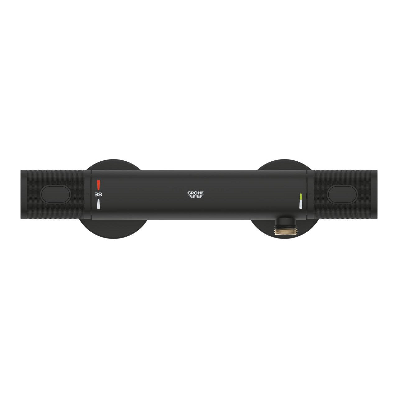 GROHE Grohtherm 1000 Performance Термостатен Смесител за Душ Matte Black 348272KF0 - Stonea.BG
