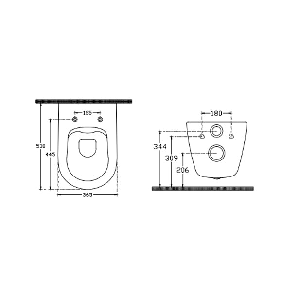 Isvea INFINITY Конзолна тоалетна чиния Rimless без ръб Terracotta Теракота мат 10NF0200*-2U