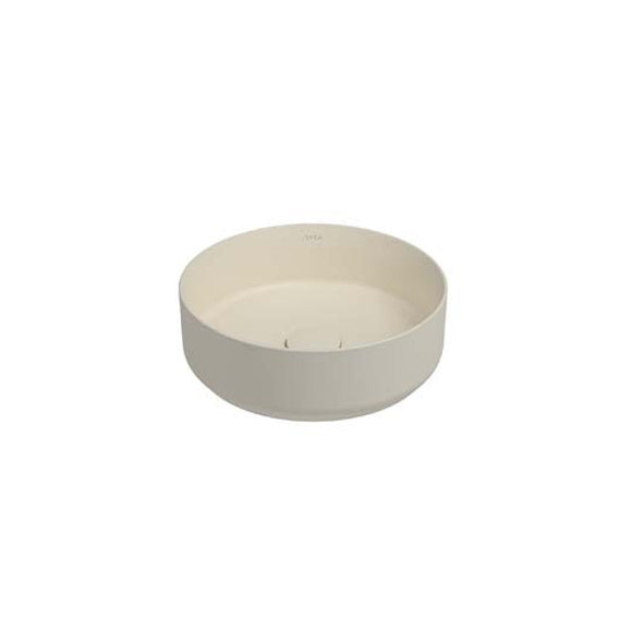 Isvea INFINITY Мивка върху плот ф36см Ivory бежов мат 10NF65036-2K