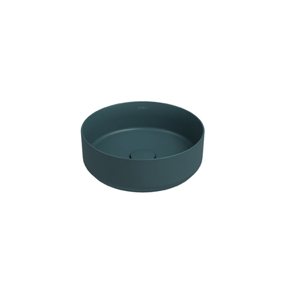 Isvea INFINITY Мивка върху плот ф36см Petrol Green петролно зелено мат 10NF65036-2P