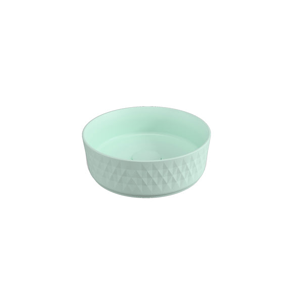Isvea ARTISAN ROMBO Мивка върху плот ф36см Mint мента мат 10NF67036-2T